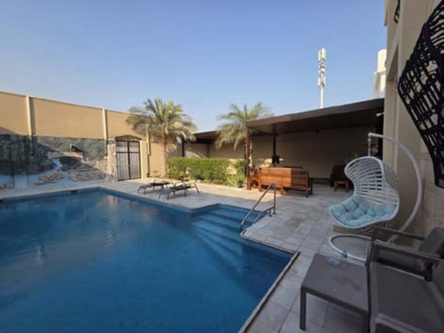 Villa exterior and pool upgrade